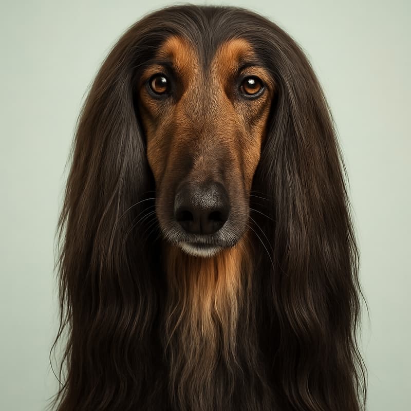 Afghan Hound dog breed