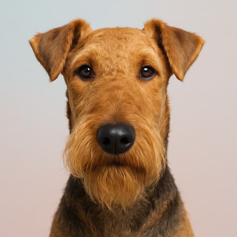 Airedale Terrier dog breed