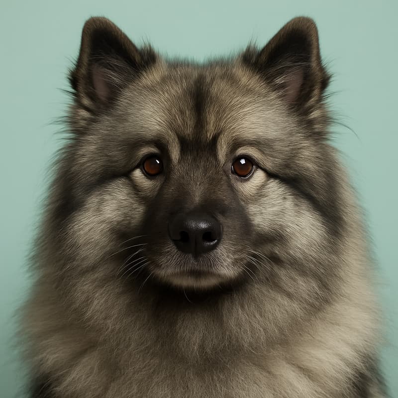 Keeshond dog breed