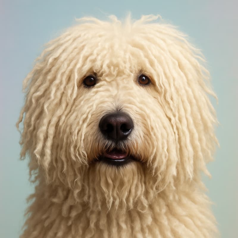 Komondor dog breed