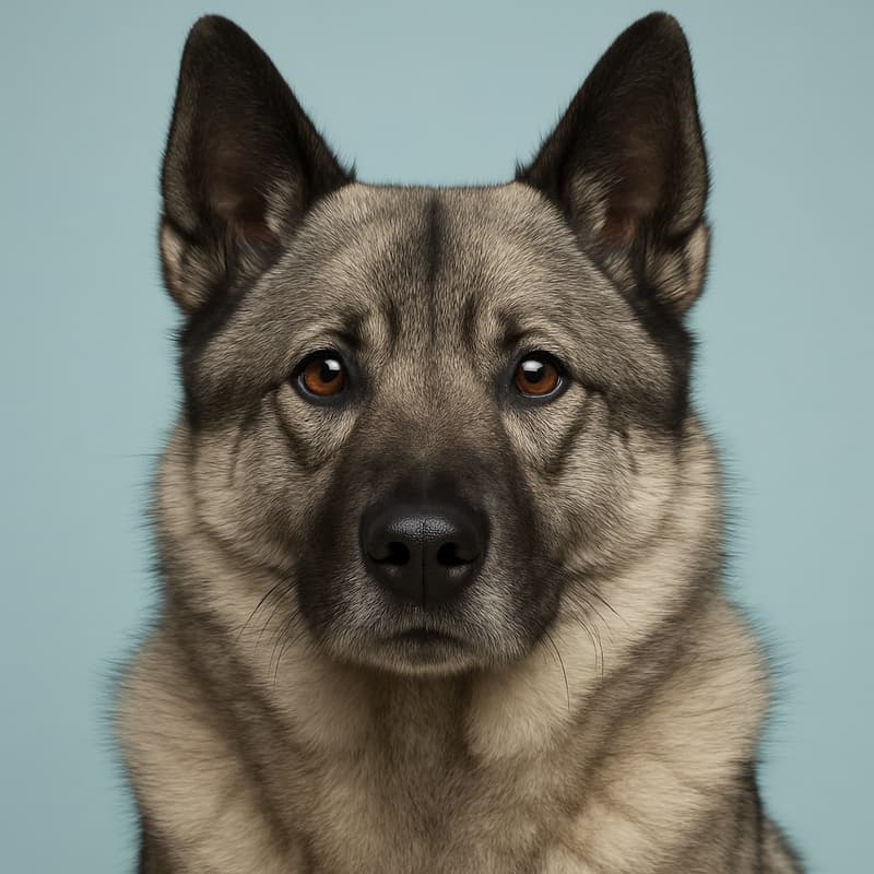 Norwegian Elkhound dog breed