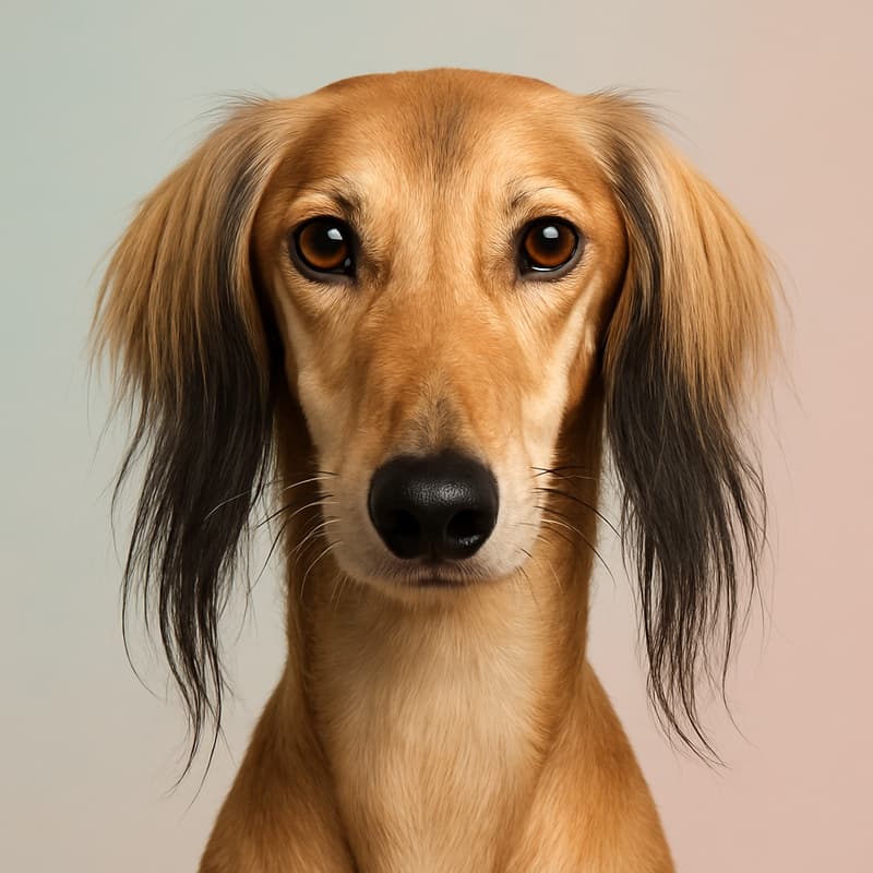 Saluki dog breed